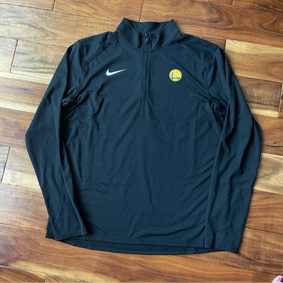 Nike Men's Dri-FIT Golden State Warriors Quarter Zip - Picture 1 of 12